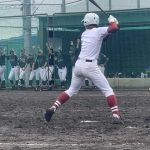 【硬式野球部】　白山高校戦　３×－２　逆転サヨナラ勝ち！！