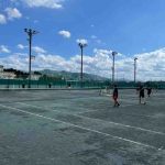 【女子ソフトテニス部】８月名張青峰高校との合同練習・練習試合